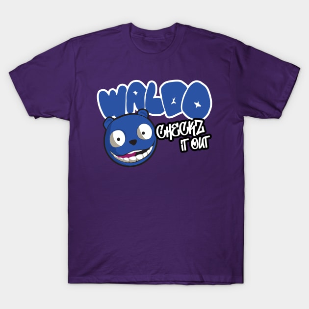 Waldo Checkz it Out! T-Shirt by Meta Cortex